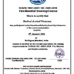 2 days Advance training program on Deming Green Healthcare Facilities rating by GGBC