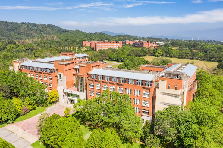 green campus in china
